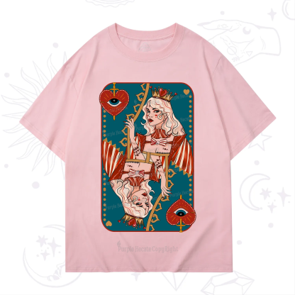 Purplehecate Mystic Queen of Hearts T-Shirt