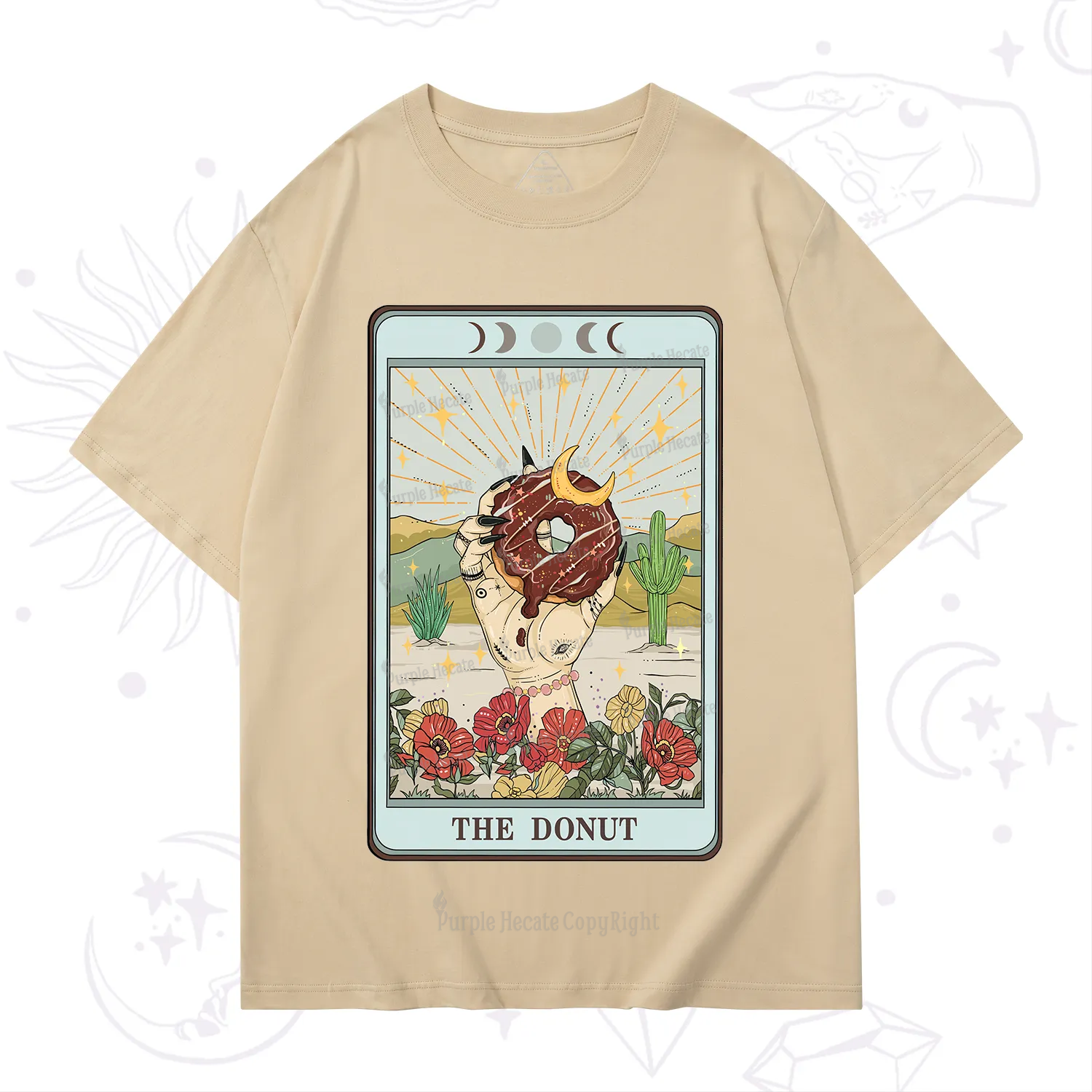 Purplehecate The Donut Tarot T-Shirt