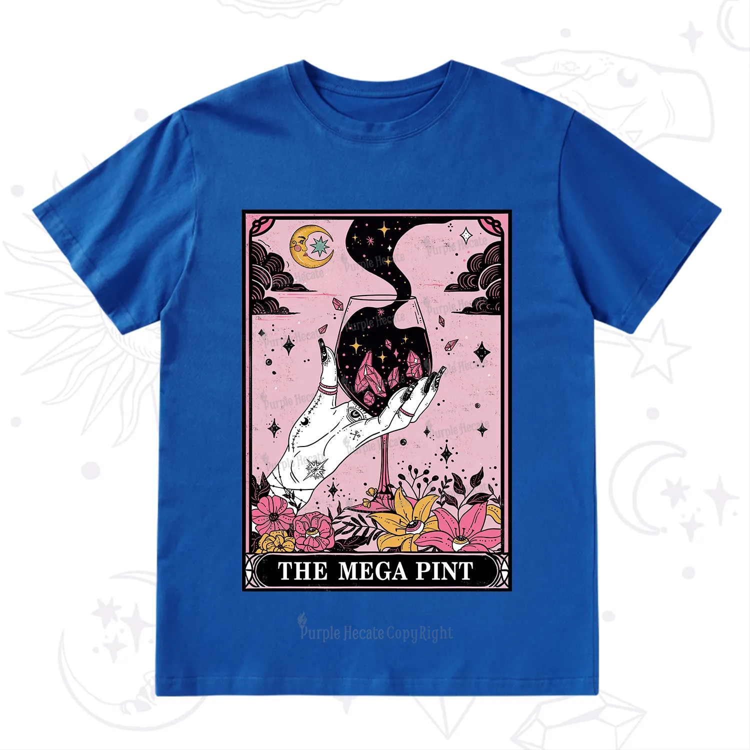 Purplehecate The Mega Pint Tarot Card T-Shirt