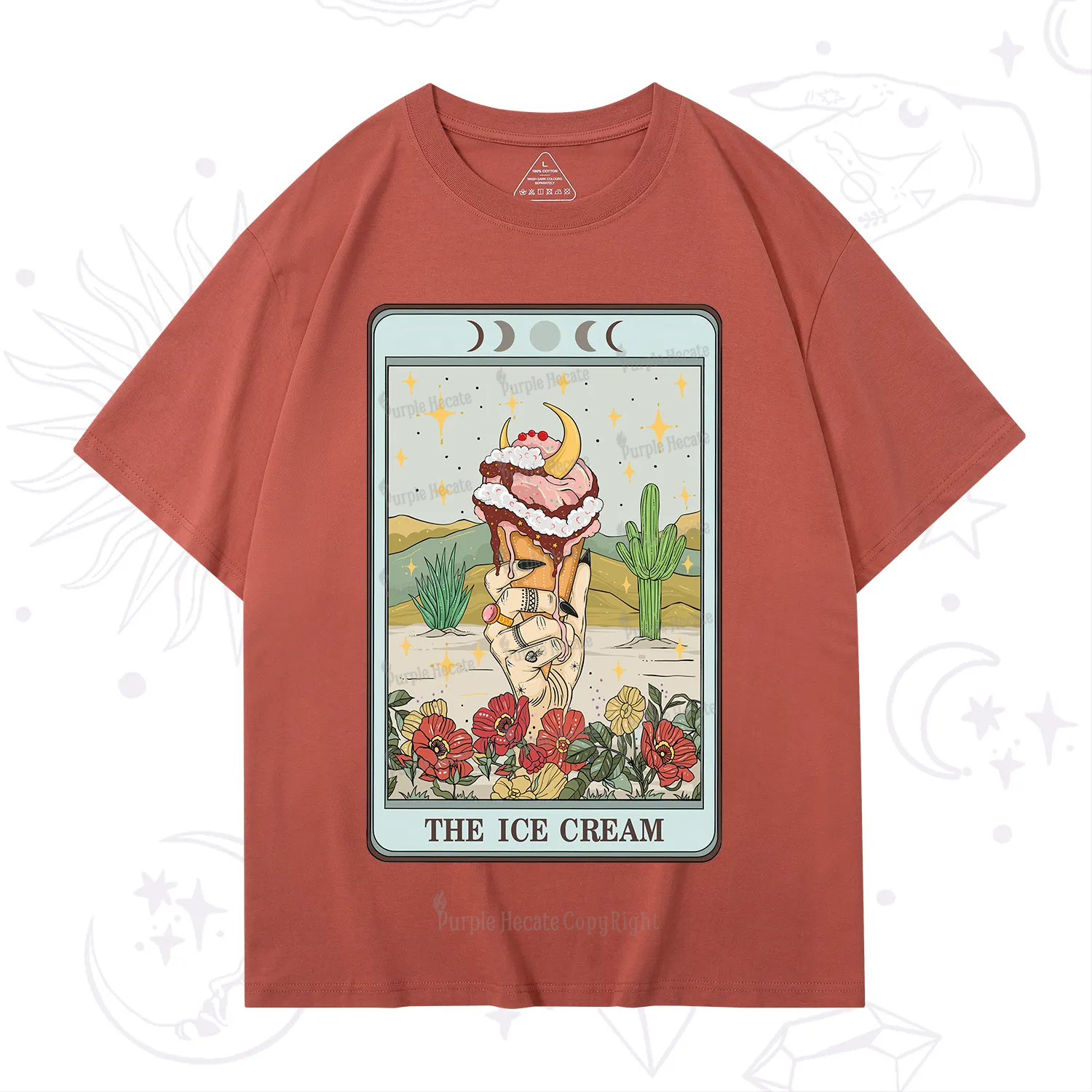 Purplehecate The Ice Cream Tarot T-Shirt