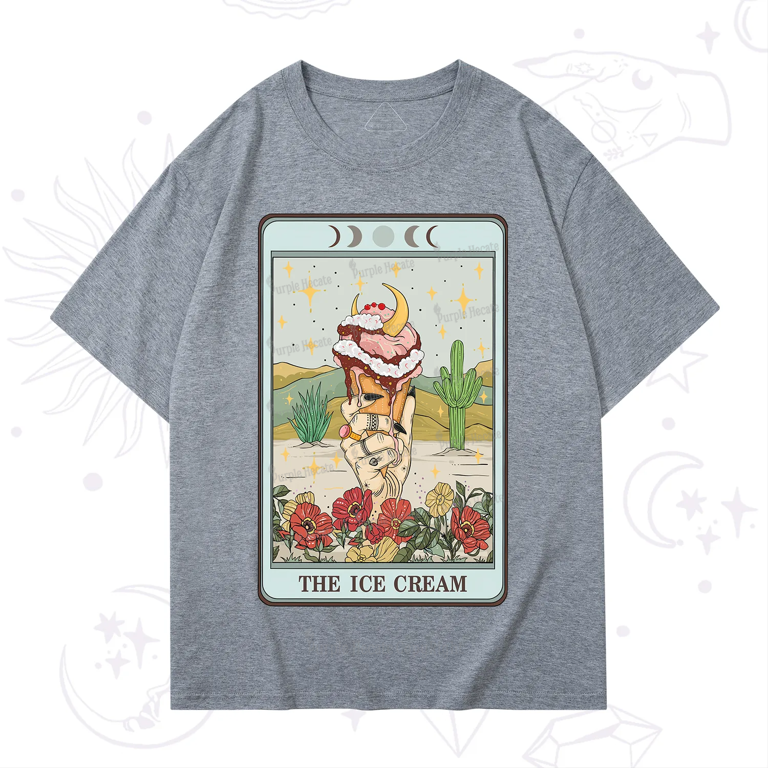 Purplehecate The Ice Cream Tarot T-Shirt