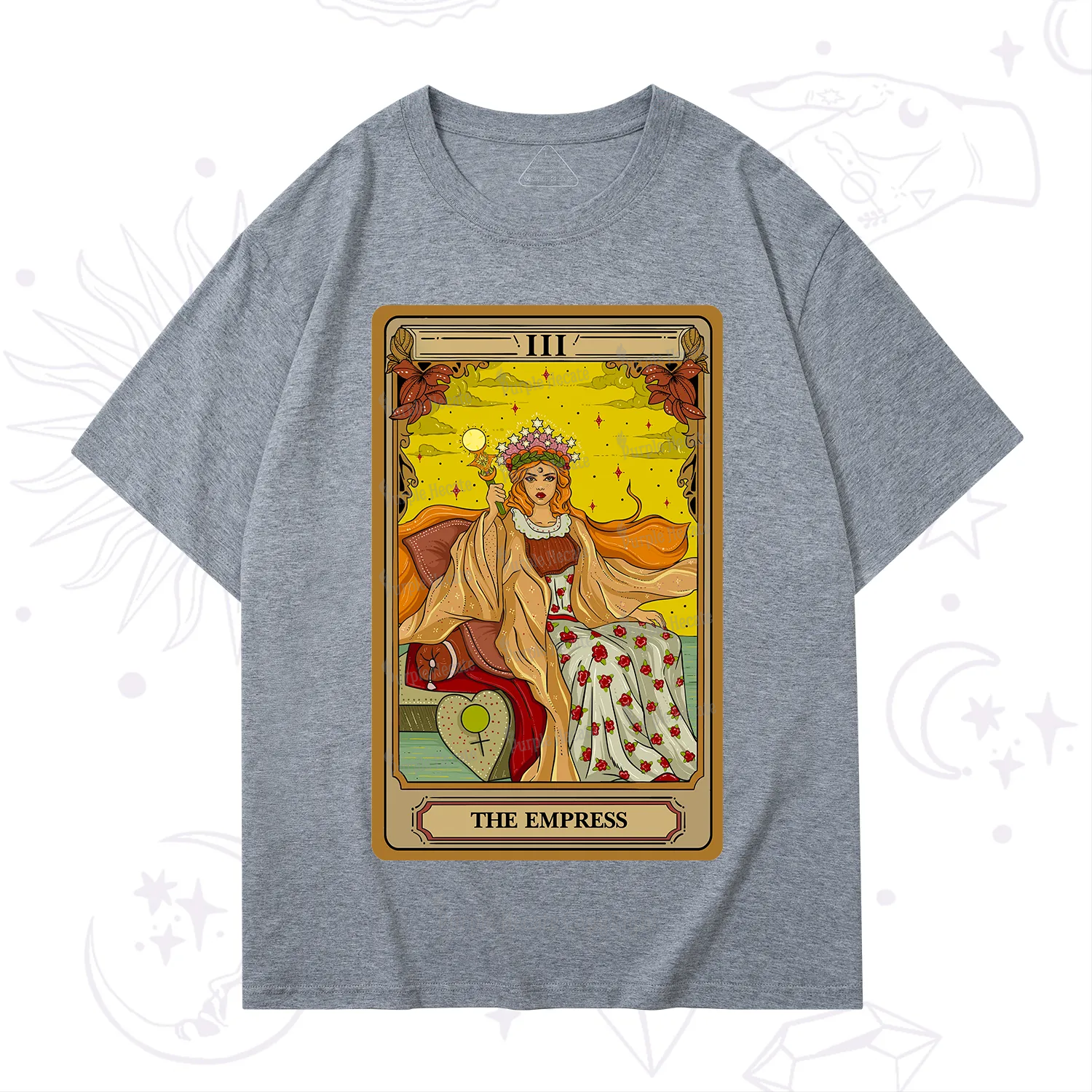 Purplehecate The Empress Tarot T-Shirt