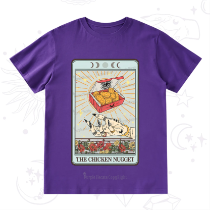 Purplehecate The Chicken Nugget Tarot Card T-Shirt