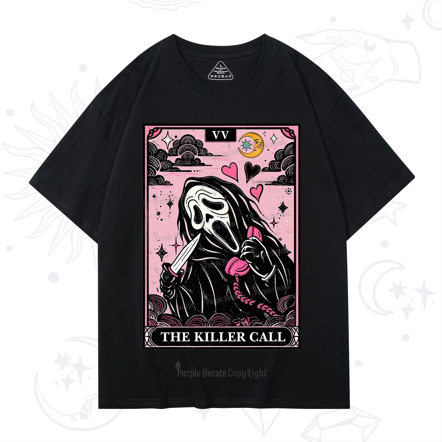 Purplehecate The Killer Call Tarot T-Shirt