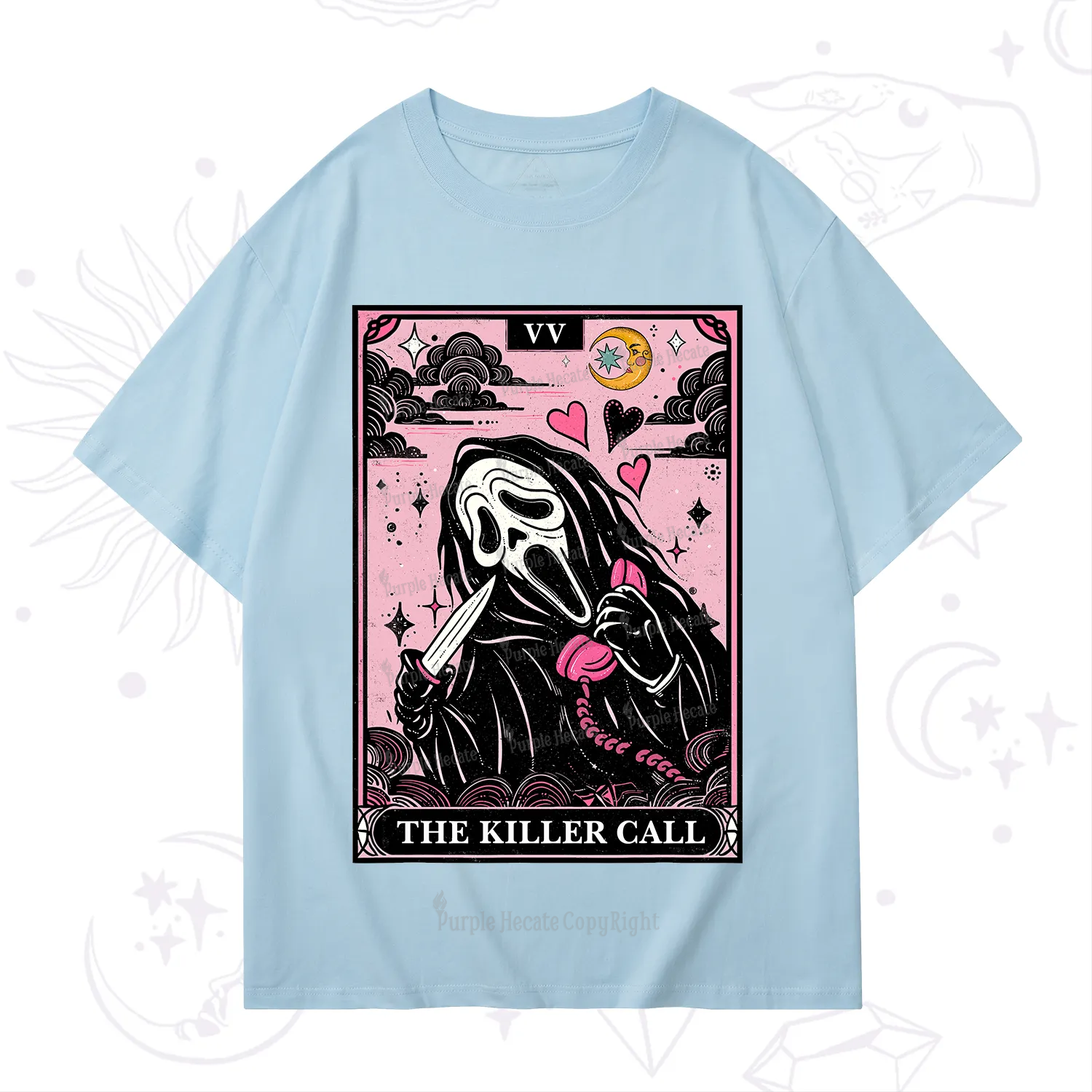 Purplehecate The Killer Call Tarot T-Shirt