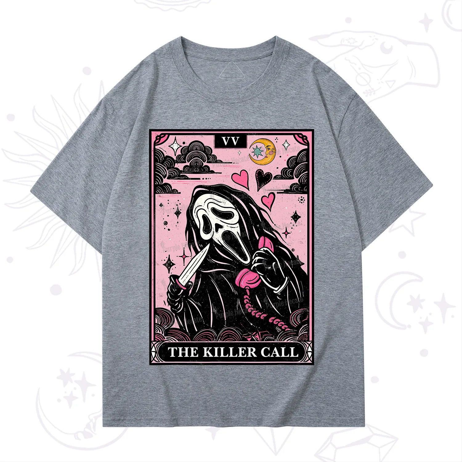 Purplehecate The Killer Call Tarot T-Shirt