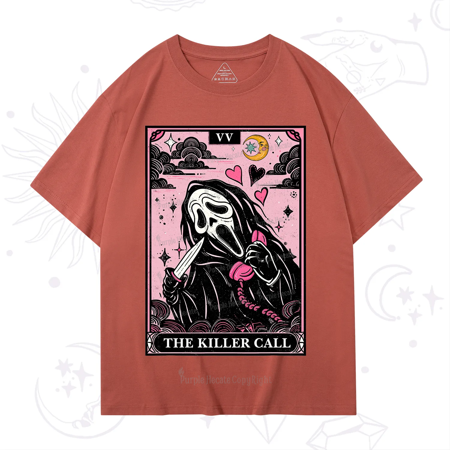 Purplehecate The Killer Call Tarot T-Shirt