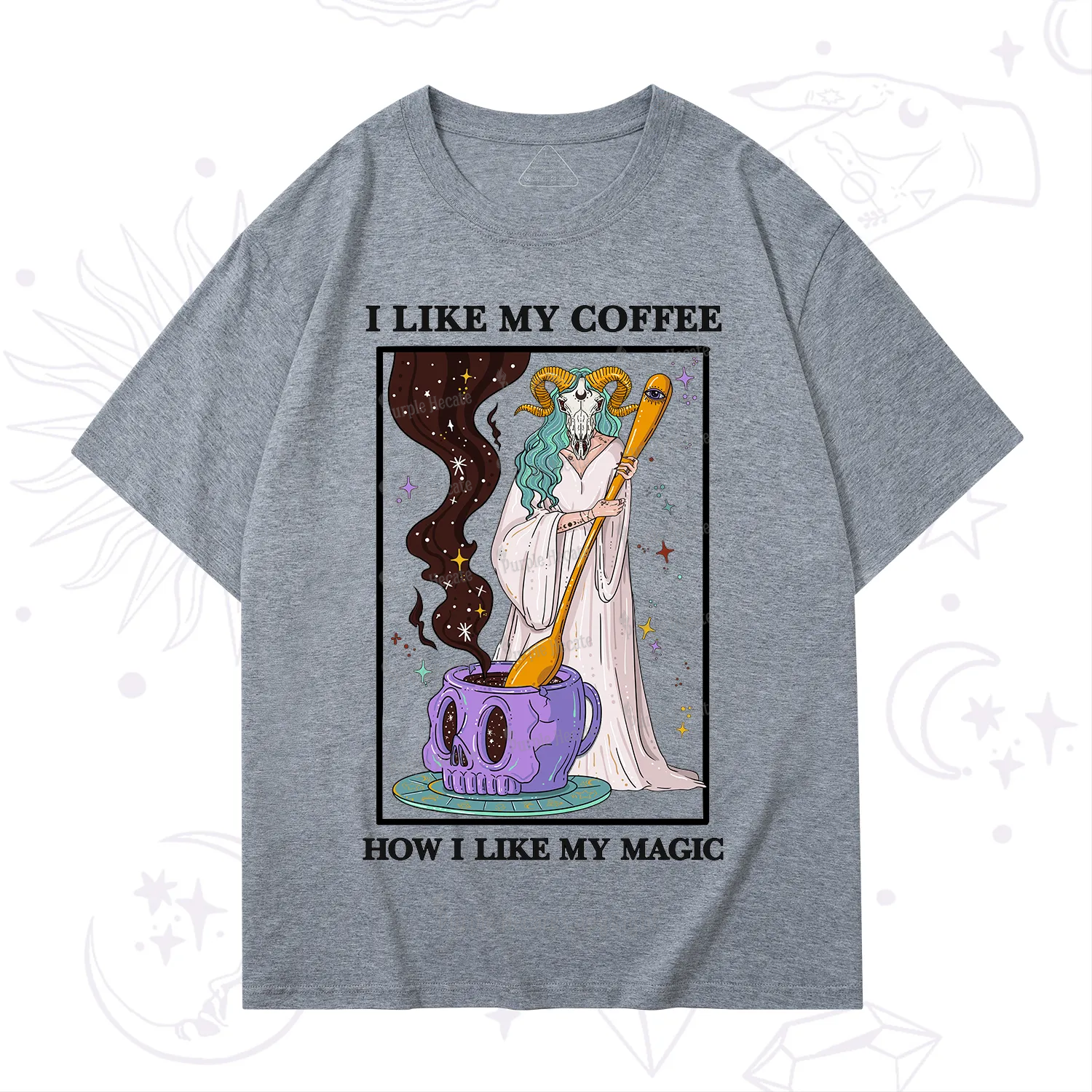 Purplehecate I Like My Coffee How I Like My Magic T-Shirt