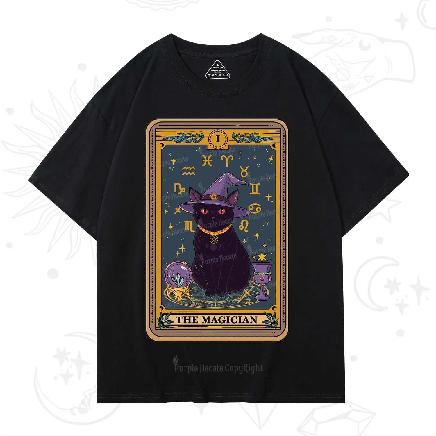 Purplehecate The Magician Tarot T-Shirt