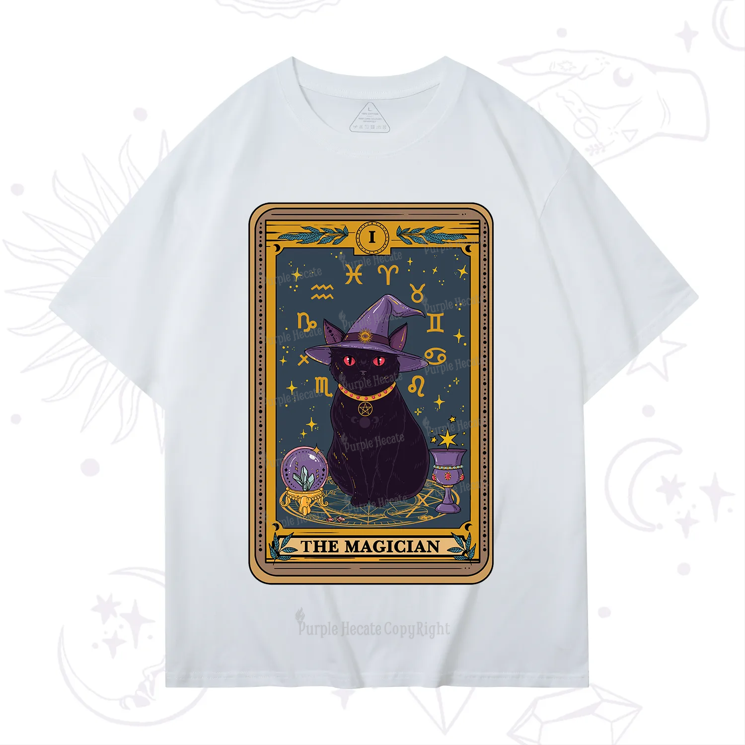 Purplehecate The Magician Tarot T-Shirt