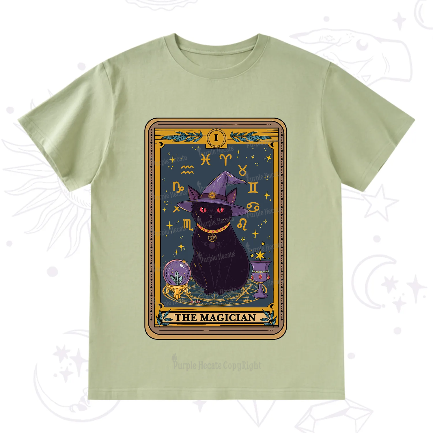 Purplehecate The Magician Tarot T-Shirt