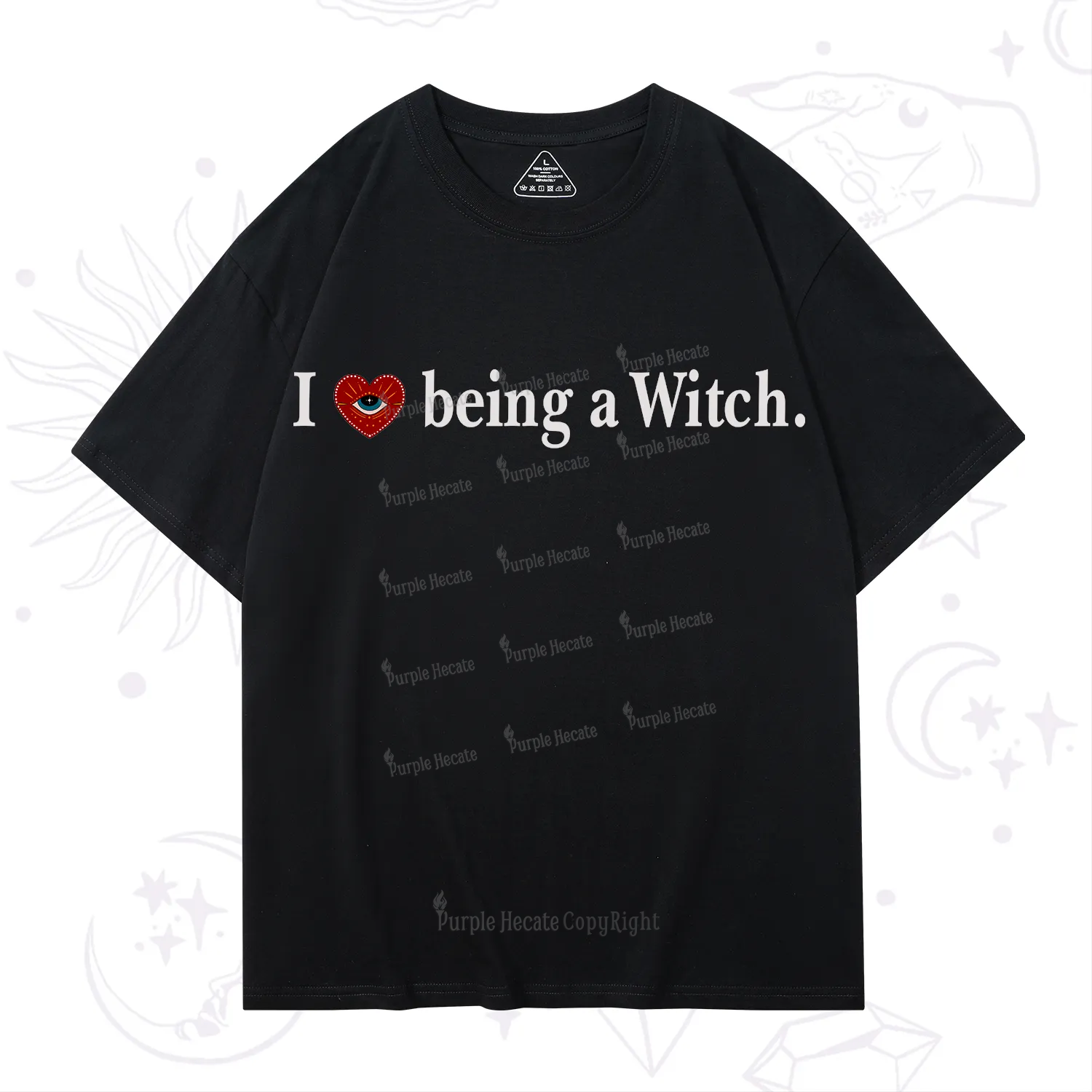Purplehecate I Being A Witch T-Shirt