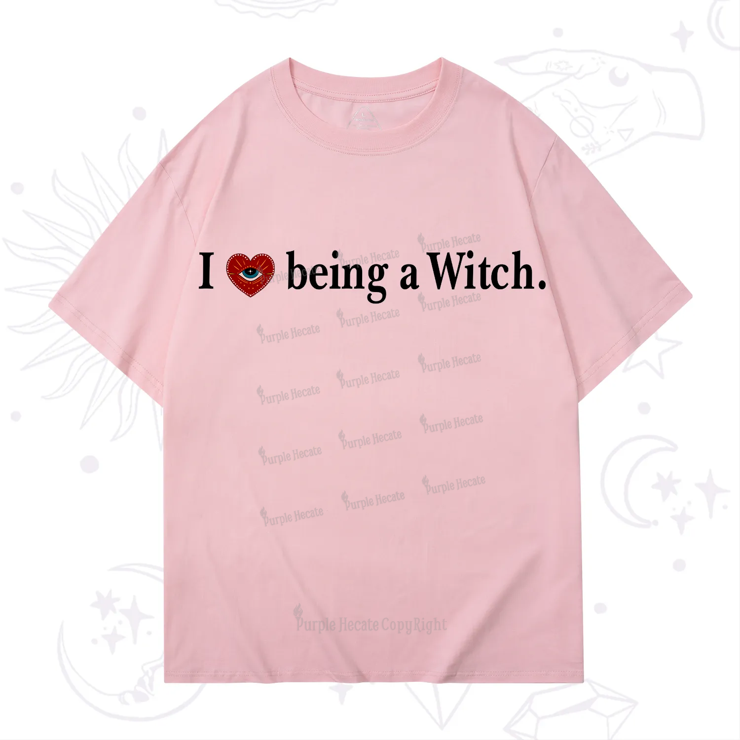 Purplehecate I Being A Witch T-Shirt