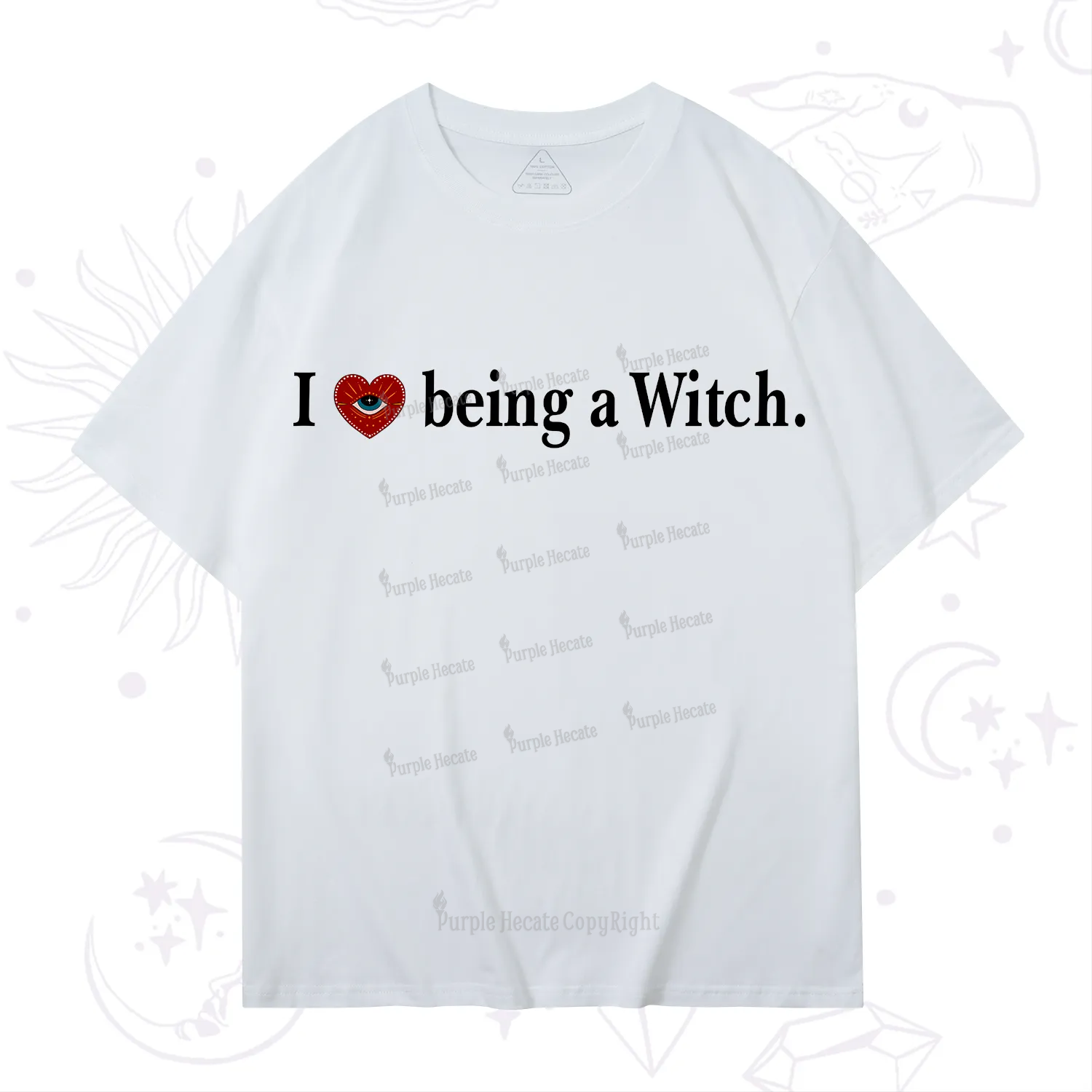 Purplehecate I Being A Witch T-Shirt