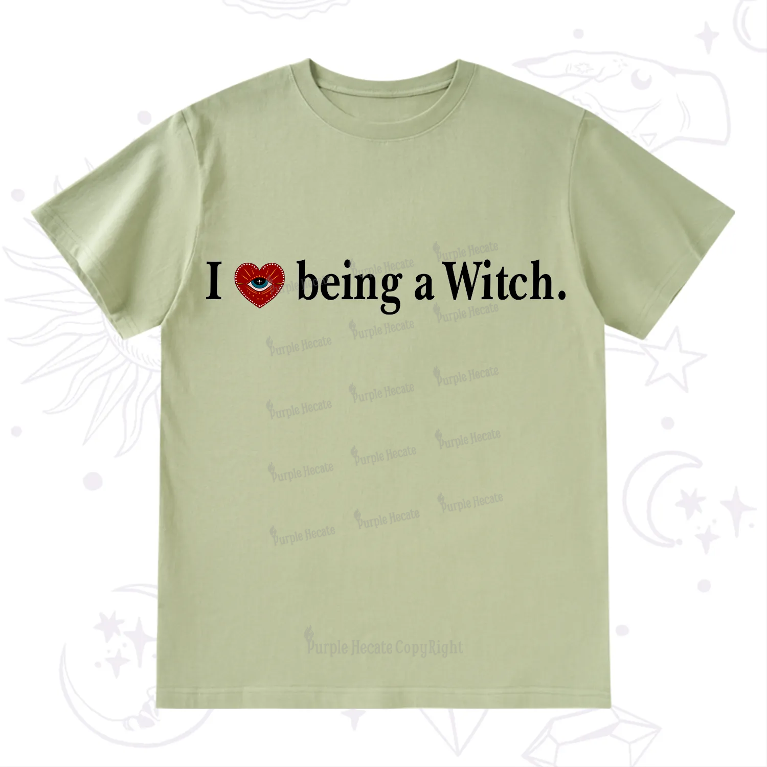 Purplehecate I Being A Witch T-Shirt