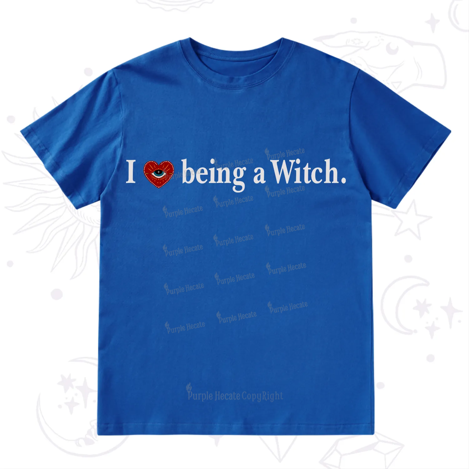 Purplehecate I Being A Witch T-Shirt