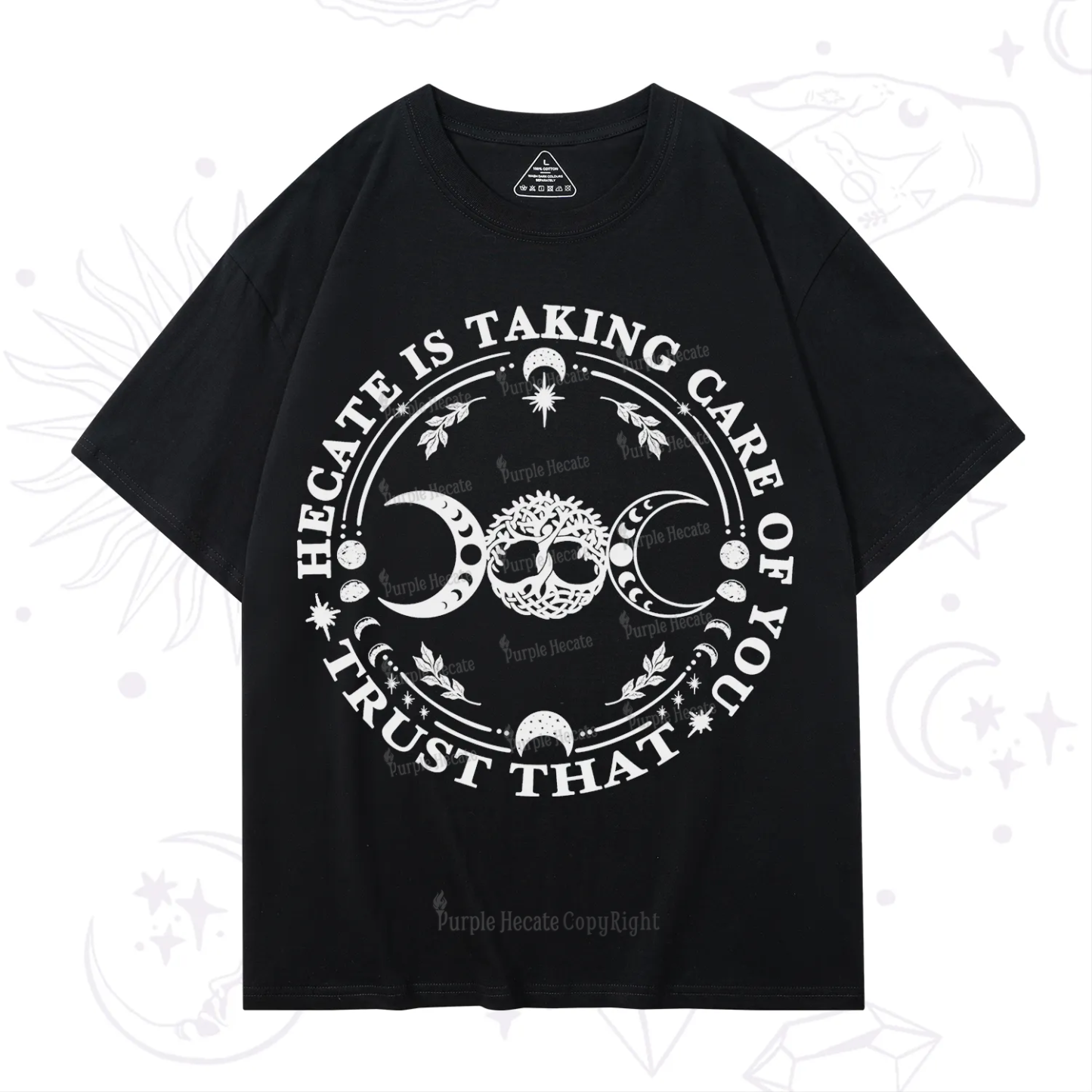 Purplehecate Hecate Is Taking Care Of You T-Shirt