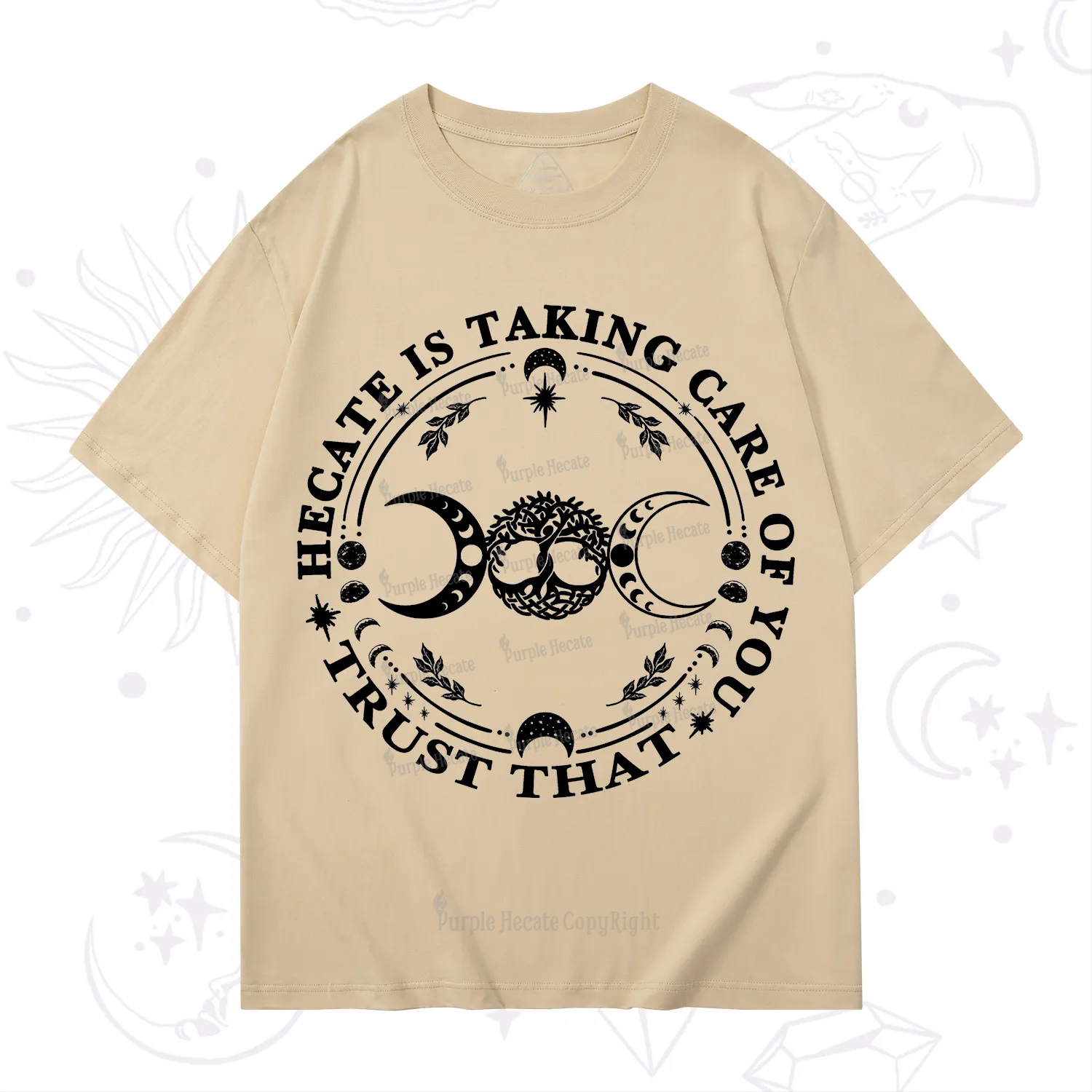 Purplehecate Hecate Is Taking Care Of You T-Shirt