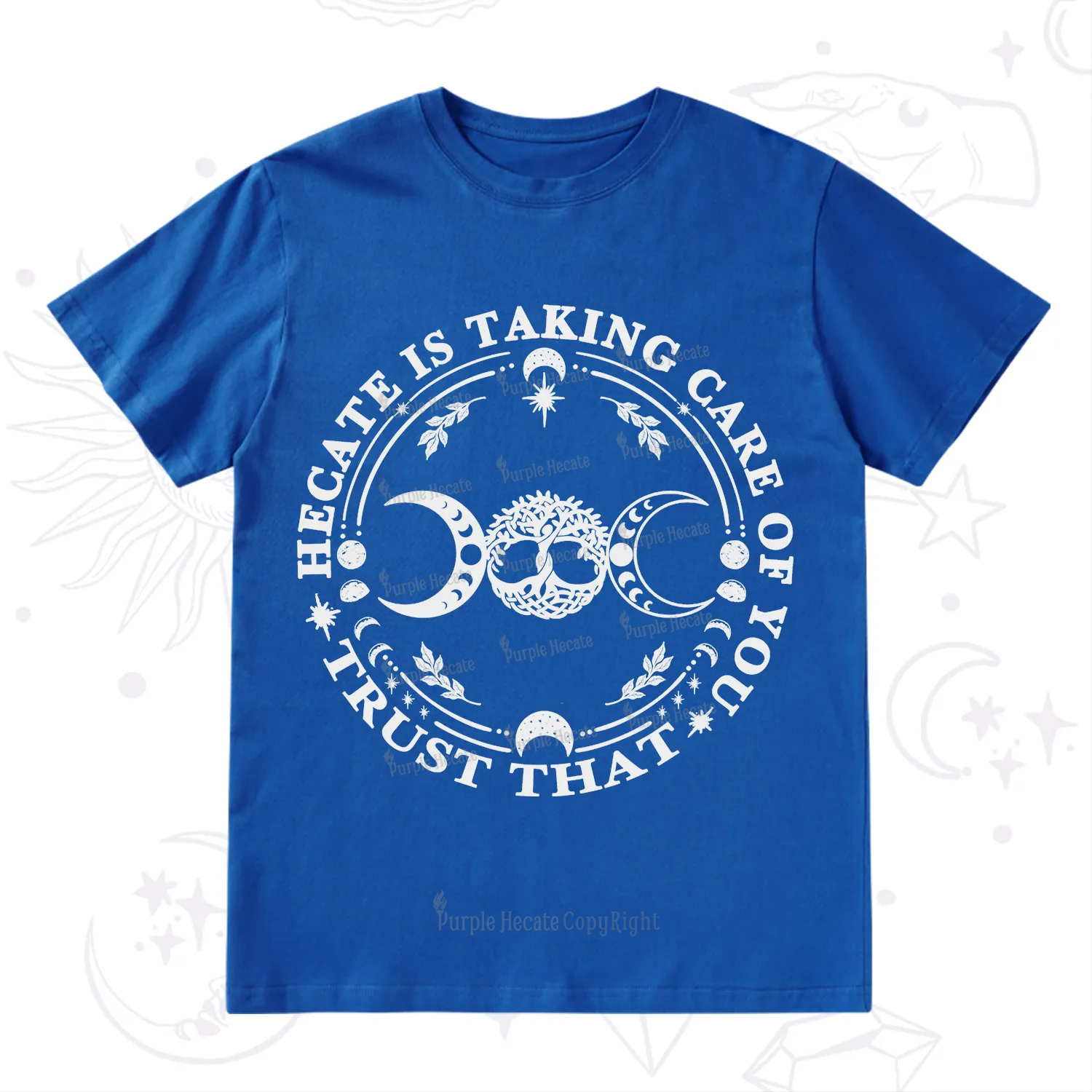 Purplehecate Hecate Is Taking Care Of You T-Shirt