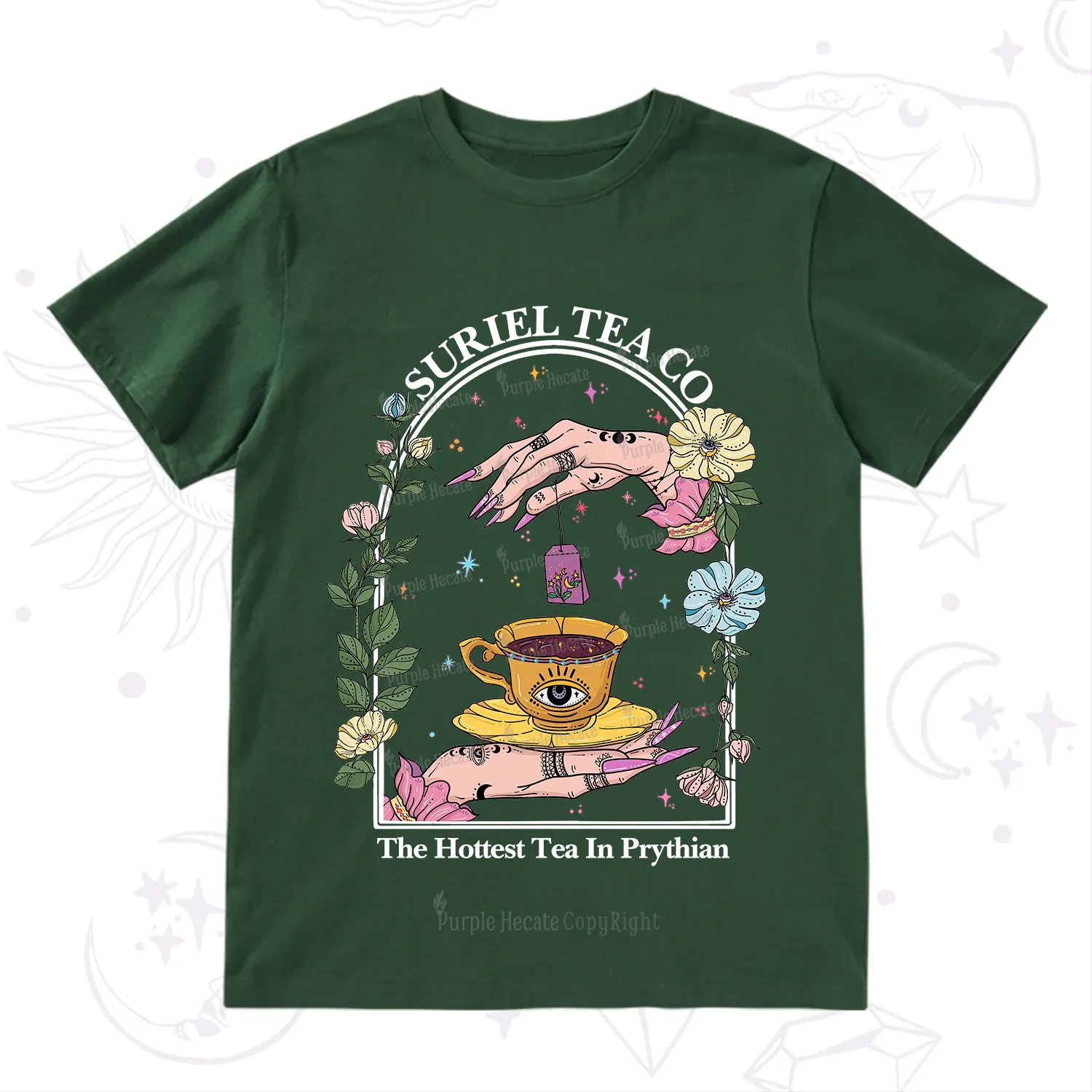 Purplehecate The Hottest Tea in Prythian T-Shirt