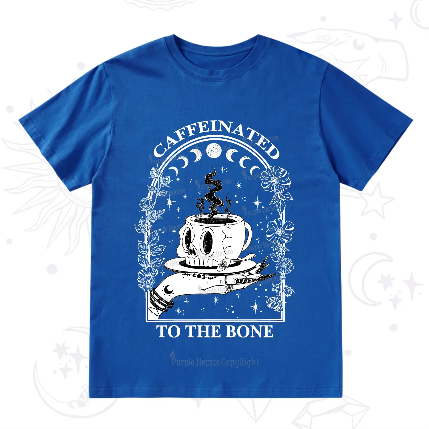 Purplehecate Caffeinated To The Bone T-Shirt