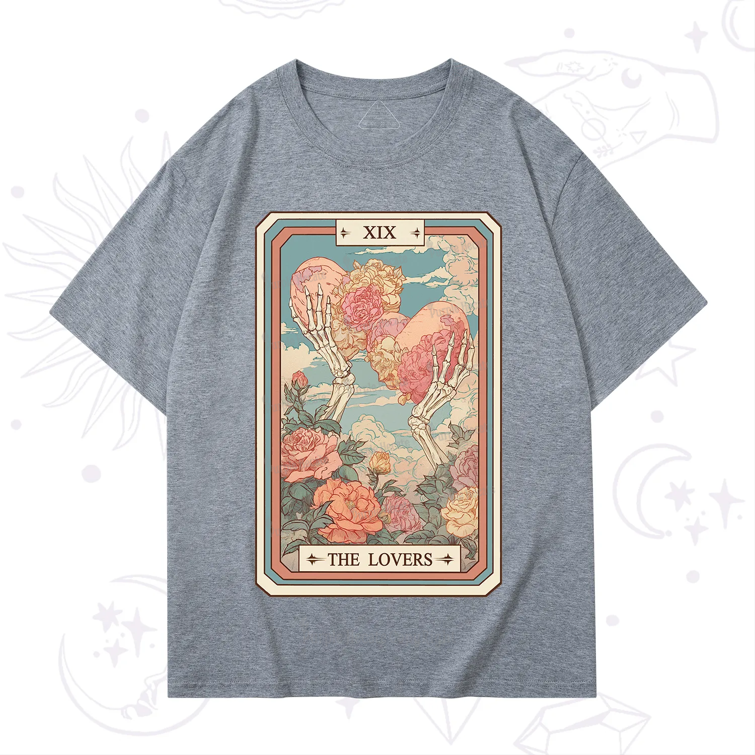 Purplehecate The Lovers Undying Heart Tarot T-Shirt
