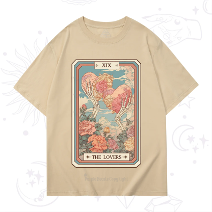 Purplehecate The Lovers Undying Heart Tarot T-Shirt