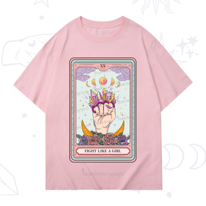 Purplehecate The Fight Like A Girl Tarot T-Shirt