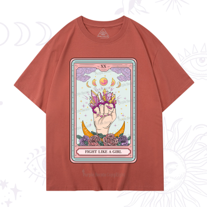 Purplehecate The Fight Like A Girl Tarot T-Shirt