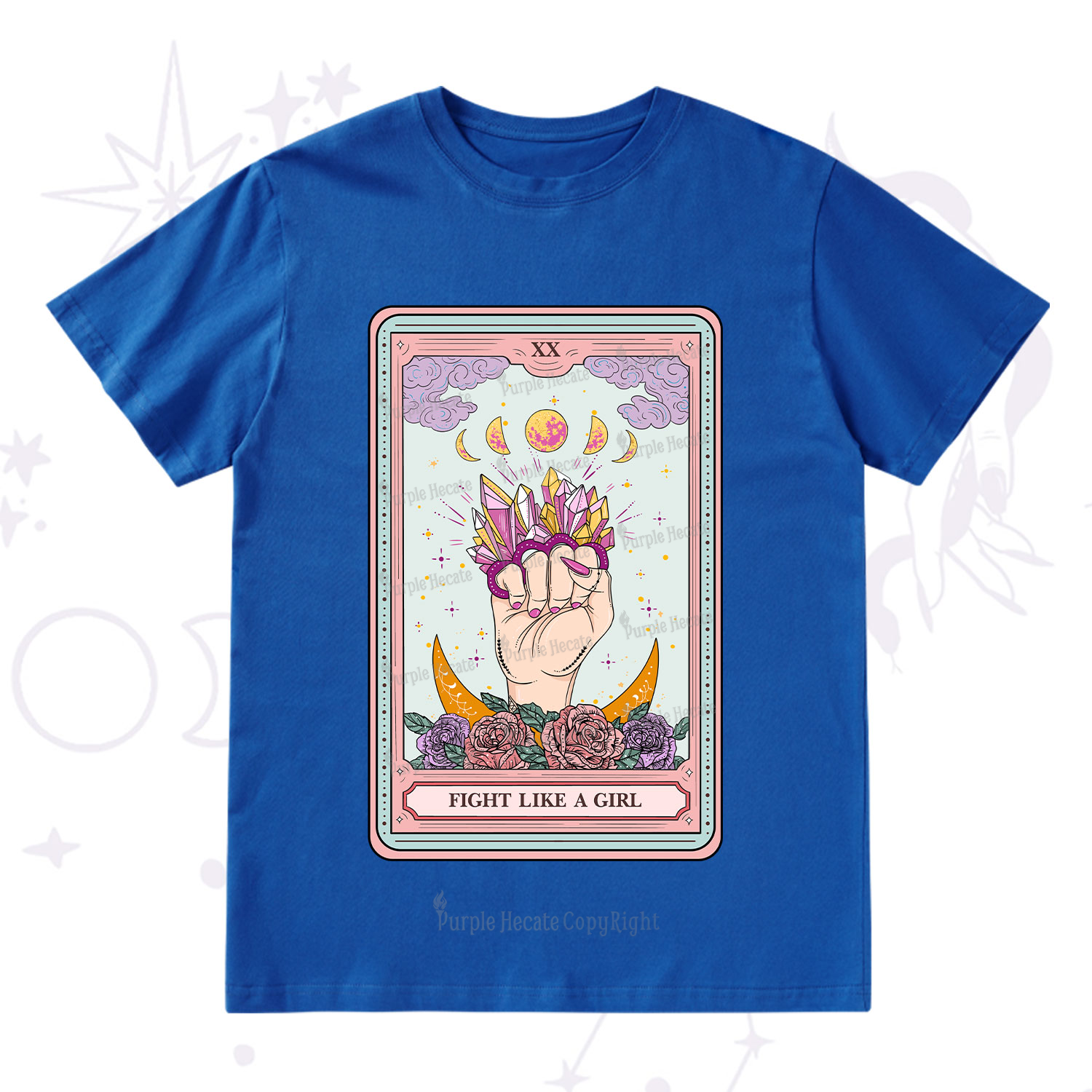 Purplehecate The Fight Like A Girl Tarot T-Shirt