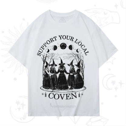 Purplehecate Support Your Local Coven T-Shirt
