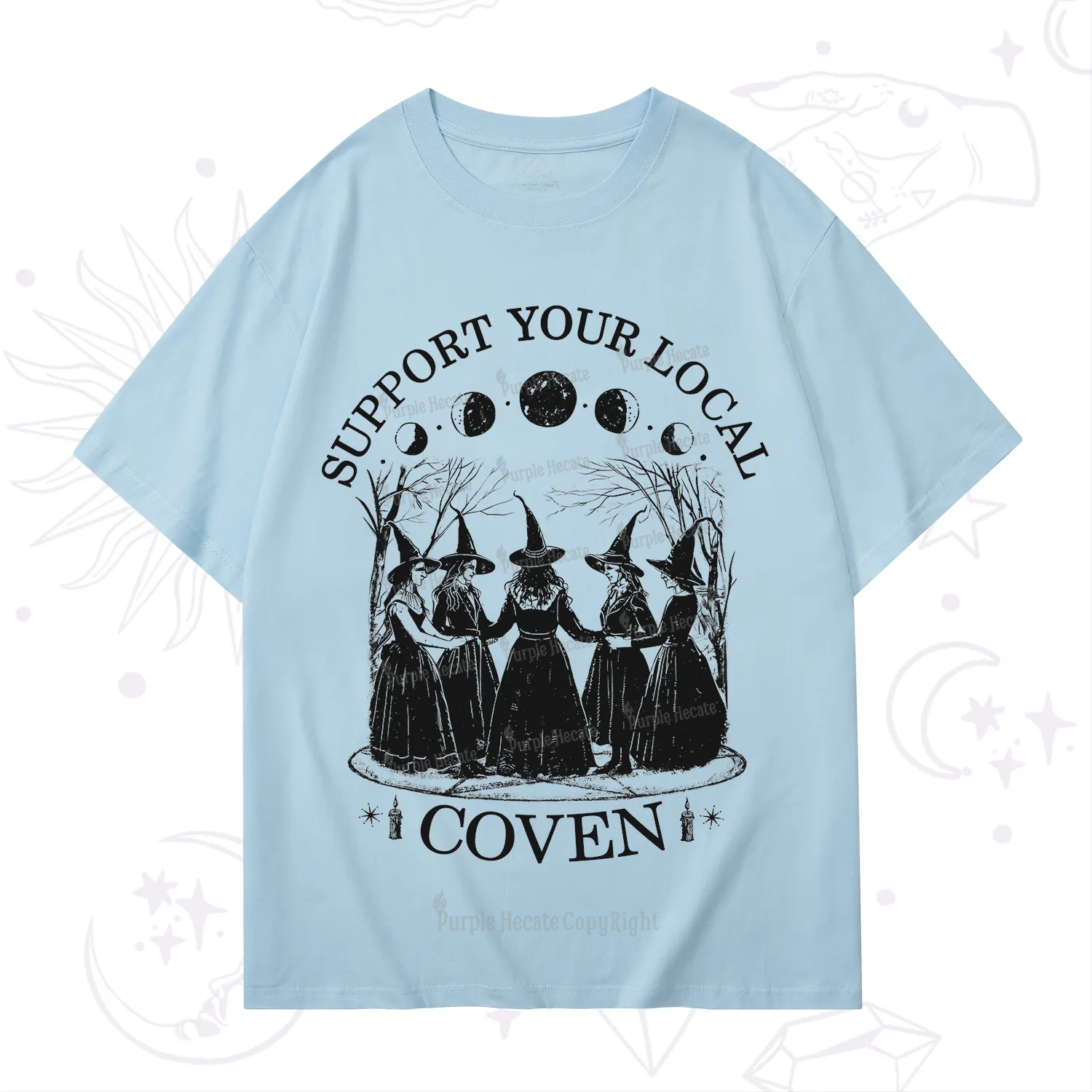 Purplehecate Support Your Local Coven T-Shirt