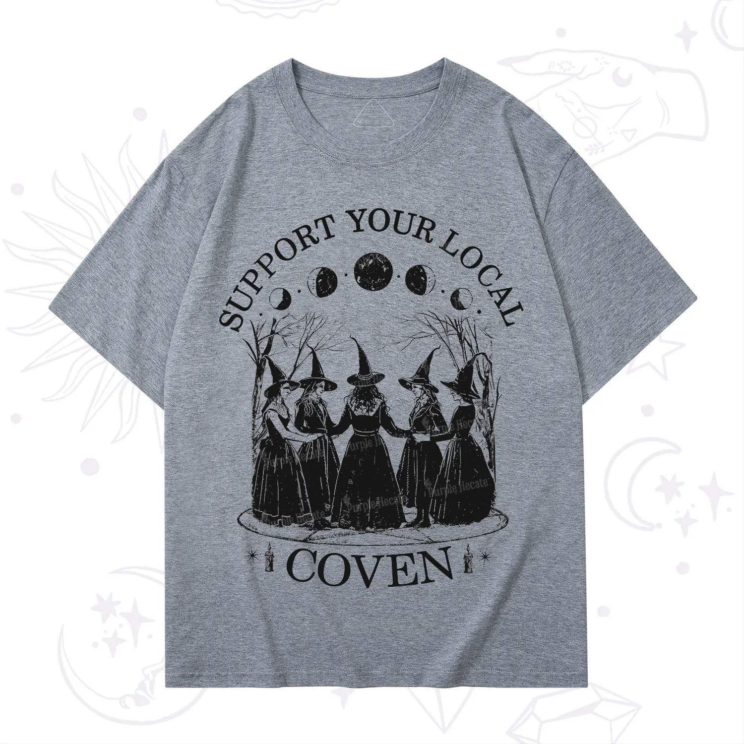 Purplehecate Support Your Local Coven T-Shirt