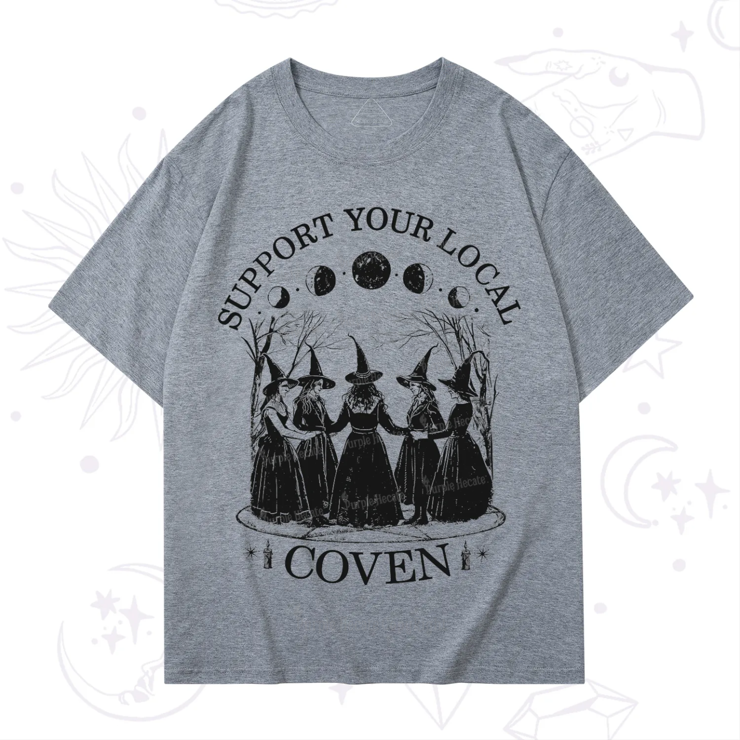 Purplehecate Support Your Local Coven T-Shirt