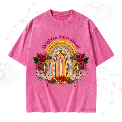 Purplehecate Brighten Days Ahead Washed T-Shirt