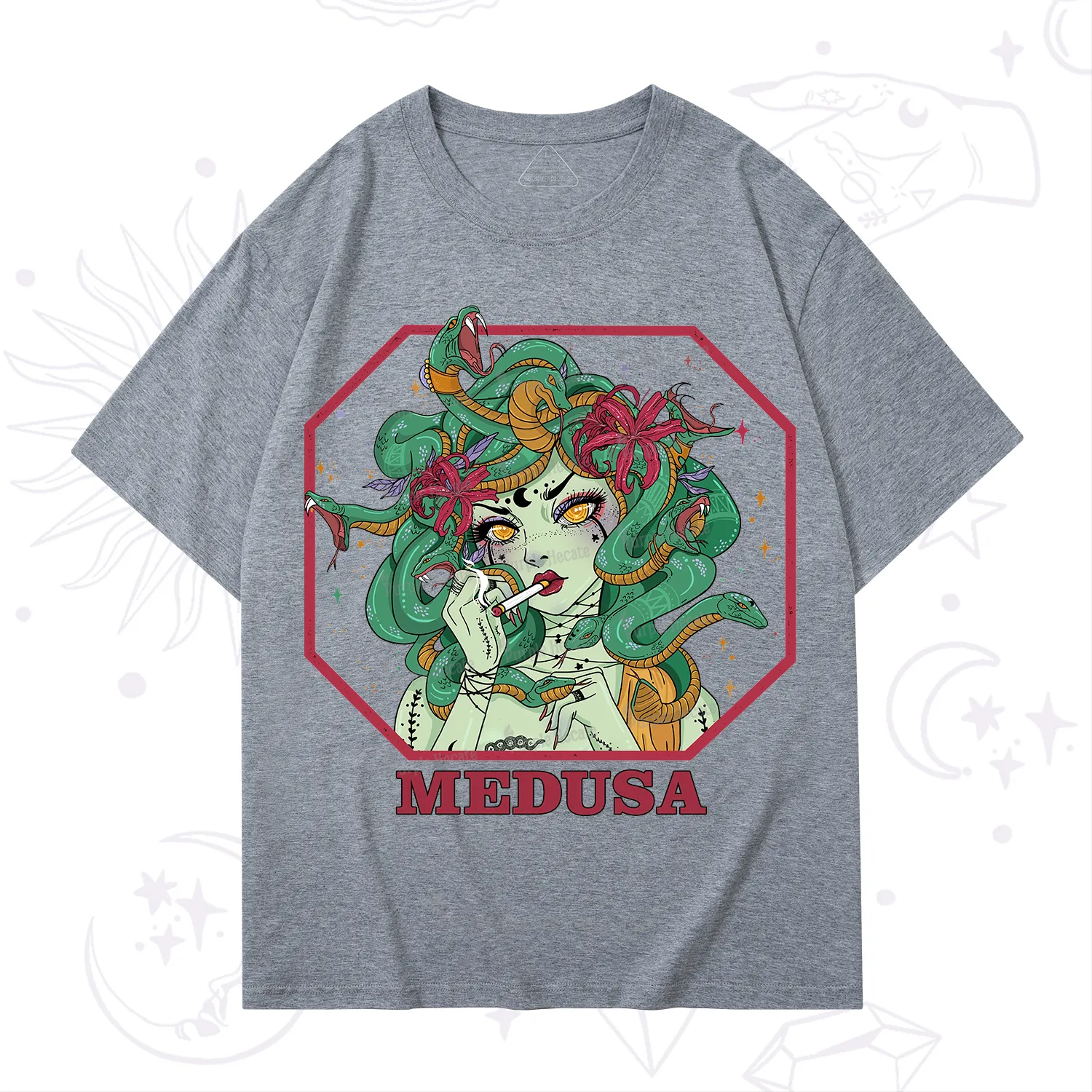 Purplehecate The Greek Goddess Medusa T-Shirt