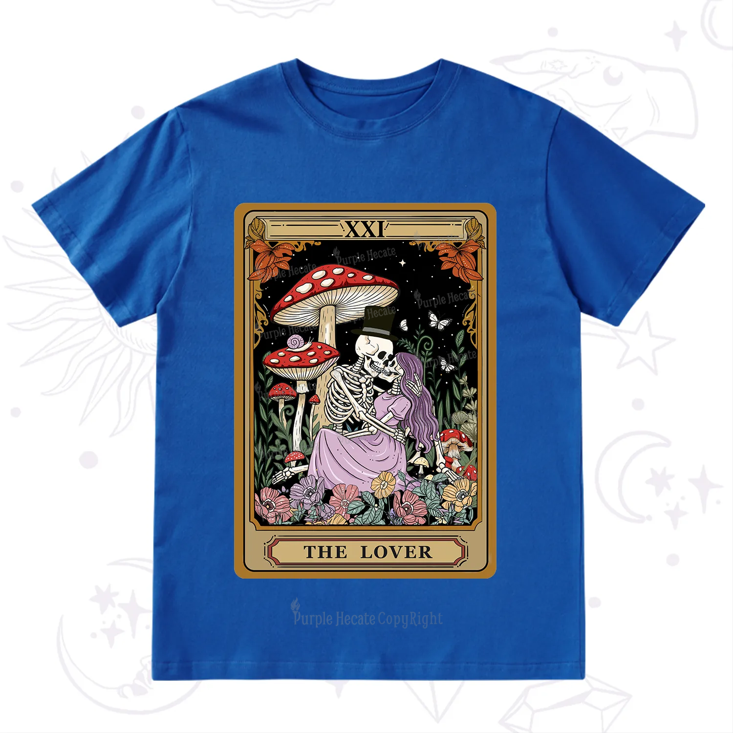 Purplehecate The Vintage Lover Tarot T-Shirt
