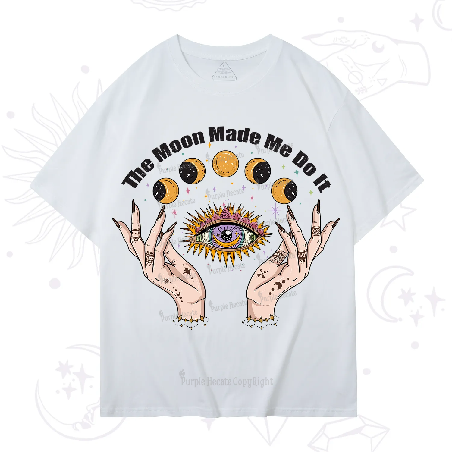Purplehecate The Moon Made Me Do It T-Shirt