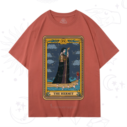 Purplehecate The Hermit Goddess Tarot T-Shirt