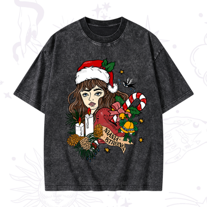 Purplehecate Mama Strong Washed T-Shirt