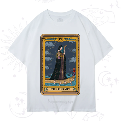 Purplehecate The Hermit Goddess Tarot T-Shirt