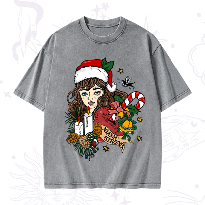 Purplehecate Mama Strong Washed T-Shirt