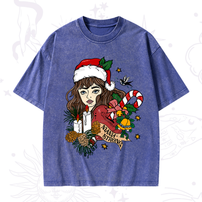 Purplehecate Mama Strong Washed T-Shirt