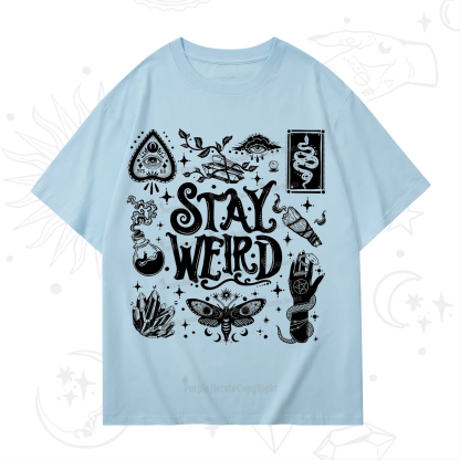 Purplehecate Stay Weird and Witchy T-Shirt