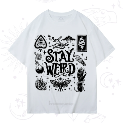 Purplehecate Stay Weird and Witchy T-Shirt
