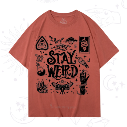 Purplehecate Stay Weird and Witchy T-Shirt