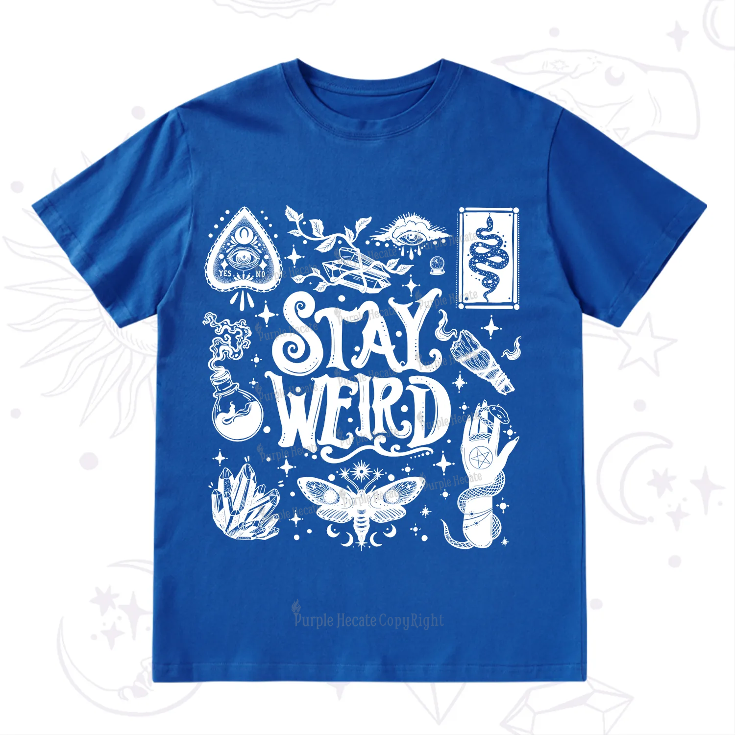Purplehecate Stay Weird and Witchy T-Shirt