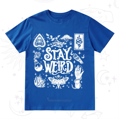 Purplehecate Stay Weird and Witchy T-Shirt