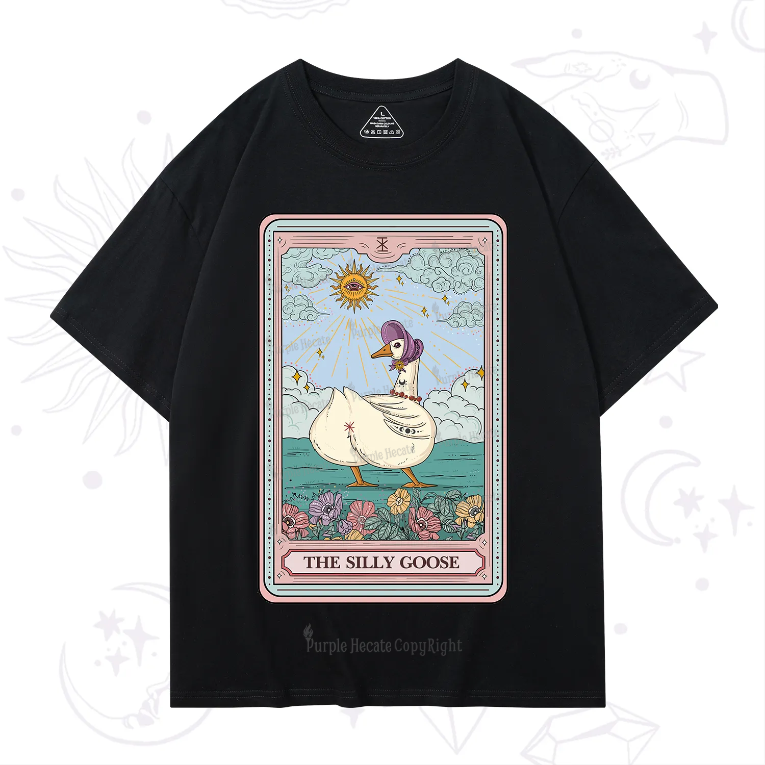 Purplehecate The Silly Goose Tarot T-Shirt
