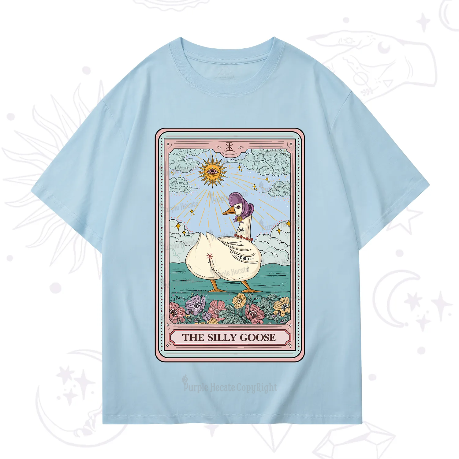 Purplehecate The Silly Goose Tarot T-Shirt